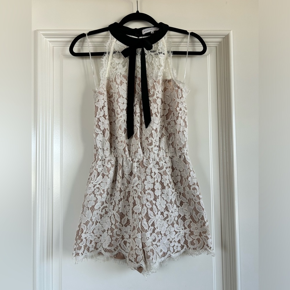 Endless Rose Lace Overlay Romper